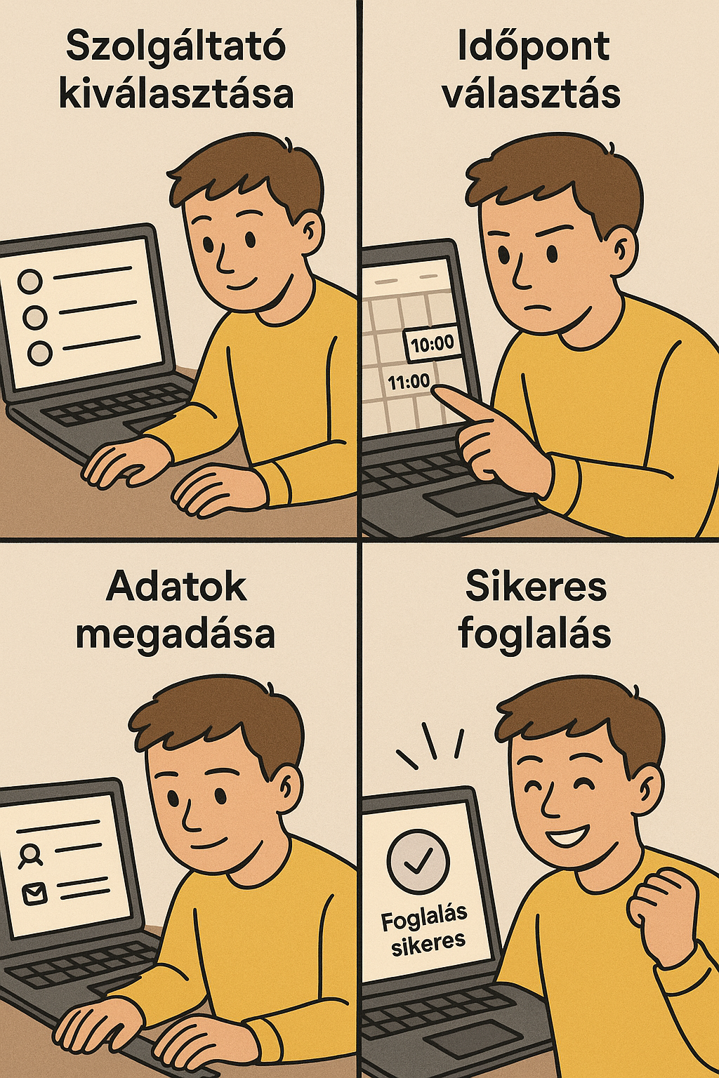 Foglalási folyamat