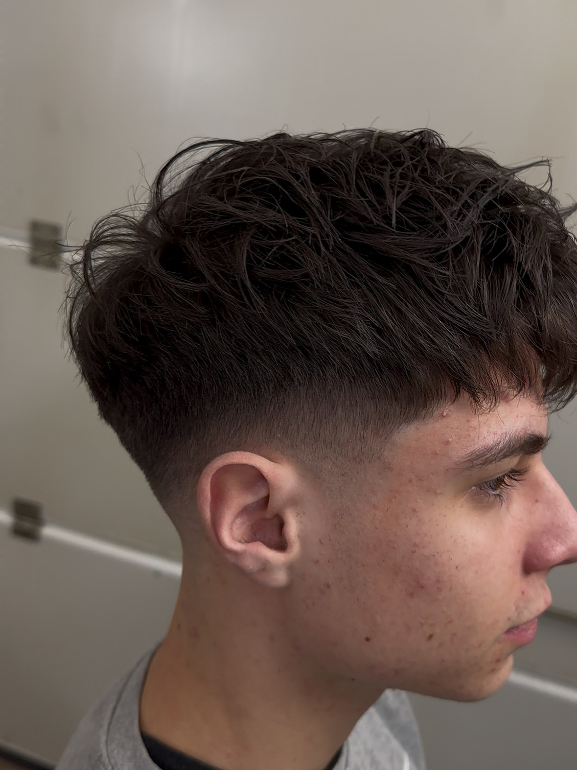 Mid drop fade